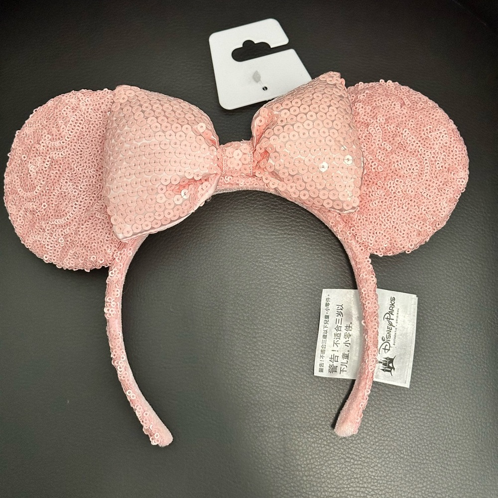 NWT sequined Minnie ears headbands